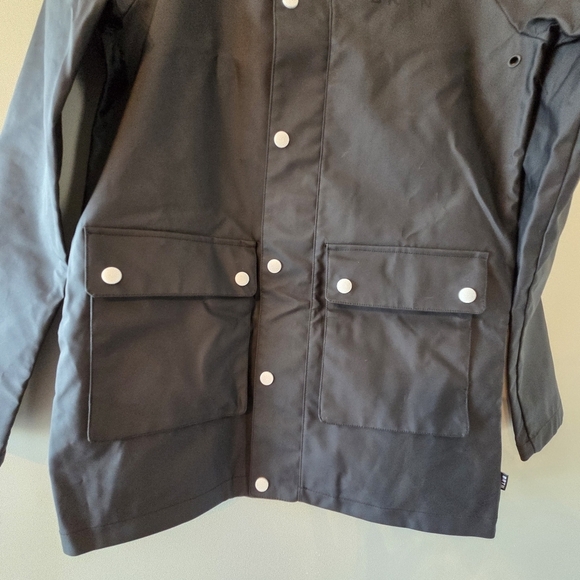 Burton Snowboards BRTN Rain Coat Large Waterproof Bonded Fall Winter Jacket XS - Picture 11 of 16